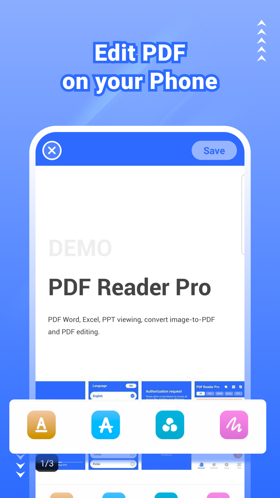 PDF Reader Interface